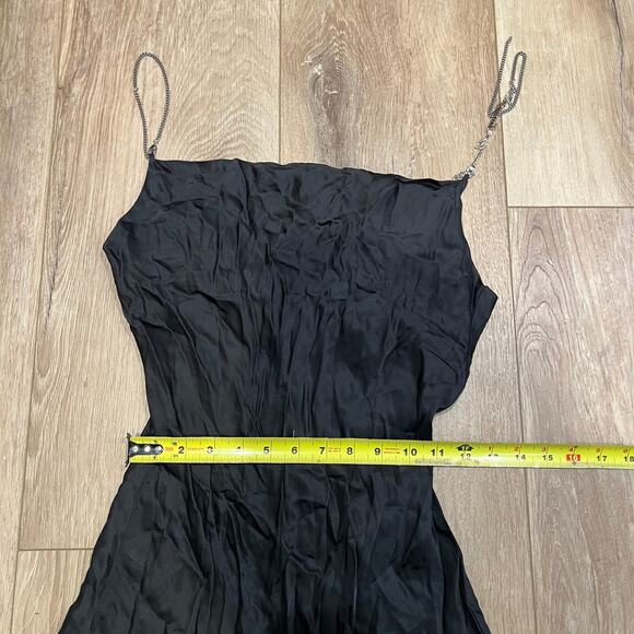 DIESEL Women's D-Mint Dress Size 42/US6 In Black - Picture 10 of 15